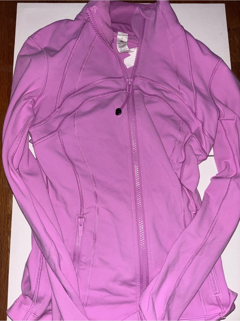 lululemon athletica Pink Full-Zip Define Jacket